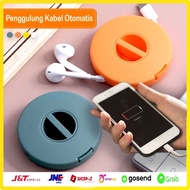 Cable Box Swivel Organizer Storage Cable Data Box Earphone Case Storage Cable Smoothing