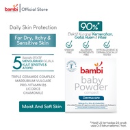 Bambi Dermacare Compact Powder 40gr - Powder/Powder For Baby & Kids Eczema Skin