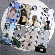 realme 12x 5g casing casing realme c15 R RENO13 Cartoon Glass Phone Case Wholesale Suitable for OPPO