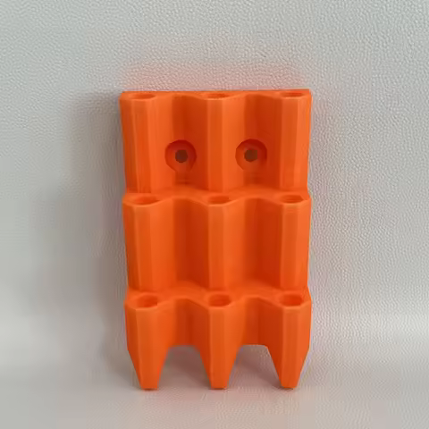 Minimalist Wall-Mounted Wall Dart Organizer PLA 3D Printed Dart Dock Stand Sturdy 9 Darts Dart Stora