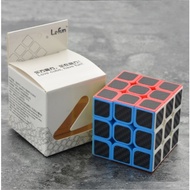 Cube 3x3 Lefung Carbon Original cube puzzle card