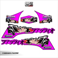 STRIPING FAZZIO ANIME VERSION/STICKER FAZZIO CONNECTED/STRIPPING YAMAHA FAZZIO/STIKER YAMAHA FAZZIO 