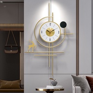 Nordic Luminous LED Digital Pointer Wall Clock Modern Minimalist Wall Decor Living Room seiko wall clock