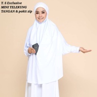 Mini Telekung Poket Berzip / Mini Telekung Umrah Haji