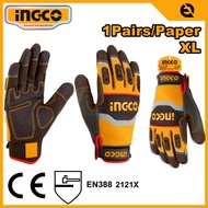 INGCO MECHANIC GLOVES | EN388 2121X | HGMG02-XL