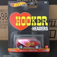 Hotwheels Custom 77 Dodge Van Hooker Rubber Tires