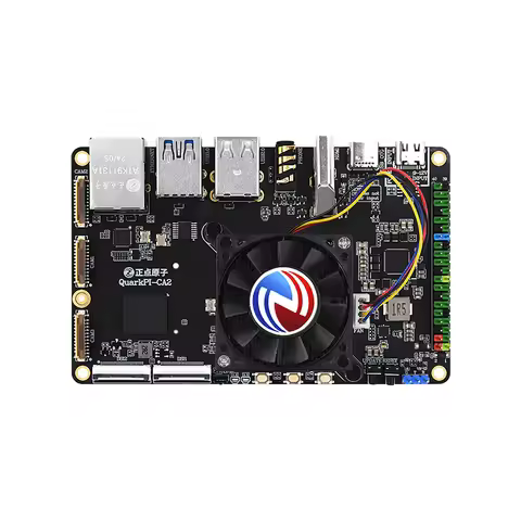 ALIENTEK RK3588S Card Computer AI Development Board Linux Embedded QuarkPi-CA2 Gigabit Ethernet Port