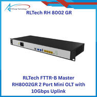 อุปกรณ์กระจายไฟเบอร์ Mini OLT RLTech RH8002GR FTTR-B Master Mini OLT with 10Gbps Uplink กระจายไฟเบอร