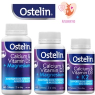 Ostelin - Calcium & Vitamin D3 + Magnesium Tablets 180 Pack / Calcium & Vitamin D3 + K2 60 tablets