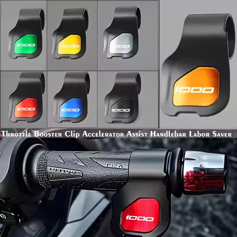 Moto Handlebar Grip Cruise Control Accelerator Assist Throttle Clip Labor Saver Booster For Kawasaki
