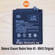 Battery Baterai Xiaomi Redmi Note 4X BN43 Original 100% Batre Hp Ori