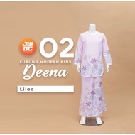 Deena Lilac kurung modern kids Baju kurung moden kanak kanak