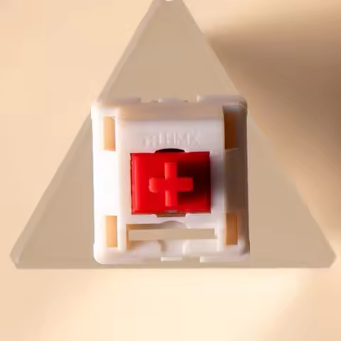 HMX x SOULCAT Sunset Silent Switches Two color injection molding Silent smooth Linear Switch Mechani