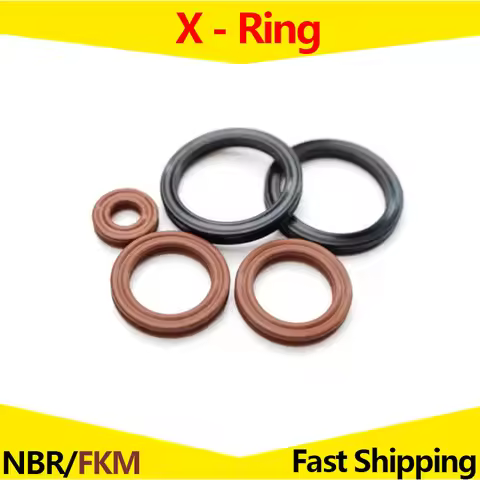 X Ring, Four lip Seal Ring, NBR/FKM, Elastic, for Hydraulic Cylinders, Pistons, Piston rods. CS 1.78