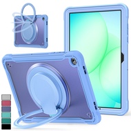 for Samsung Galaxy Tab A11 Plus 11 inch 2025 Rotatable Hand Stand Case, Shockproof Case for Galaxy T