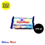 SWALLOW TOILET COLOR BALL CAMPER COLOR CONTENTS 6 240 GRAMS