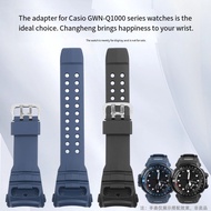 Silicone Watch Band Strap For Casio G-SHOCK GWN-Q1000 5477 Replacement Wristband Accessories