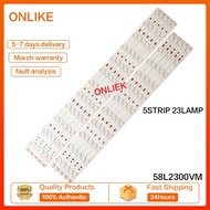 58L2300VM TOSHIAB 58" LED TV BACKLIGHT(LAMPU TV) TOSHIBA 58 INCH LED TV BACKLIGHT 58L2300