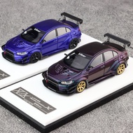 404error 1/64 Mitsubishi EVO X Varis Wide Body 10th Generation Resin Car Model Diecast Car Toy Colle
