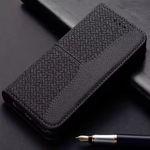 Magnetic Leather Case For Xiaomi Redmi Note 14 13 12 11 10 9 Pro Plus 5G 4G 12S 11S 10S 9S Card Slot