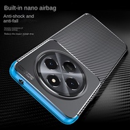 POCO C75 2024 Phone Case Carbon Fiber Shockproof Casing For POCO C75 PocoC75 C 75 75C 4G 5G 2024 Sof