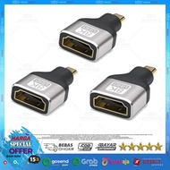 Converter Micro HDMI to HDMI Port Girl Dongle Camera Laptop 