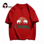 [Chang Beer]Ready Stock T Shirt 100% Cotton Round Neck Short Sleeve Premium Tshirt