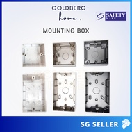 Mounting box compatible Legrand Galion Mallia Black White Silver Rose Gold Champagne | Goldberg Home