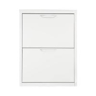 ตู้เก็บรองเท้าบานเปิดสวิง KIOSK SW-102 สีขาว (1098830)