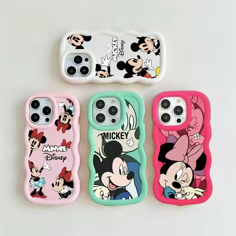 Adorable Mickey Minnie Mouse Case For OPPO A6 Pro A6X A60 Reno 15F 14F 13F 12 11 10 Pro 12F 11F 8T A