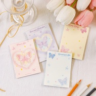 Dieying Heavy Note Pad ins Handbook Material Paper Student Memo Message Tearable Non-Sticky Note Pap