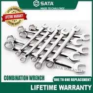 SATA Combination Wrench/Combination Spanner/Spanar Size 6MM to 32MM/Spanner Set/Wrench Set/Spanner W