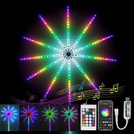 5v Phantom Fireworks Light with Set Smart led Decorative Fireworks Light with Bluetooth Voice Contro