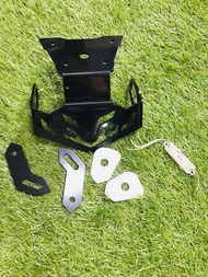 ท้ายสั้น kawazaki NINJA /Z 250- 300 เหล็กหนา ใส่ไฟเลี้ยวเดิม ได้ ตรงรุ่น เเถมไฟ ส่องป้าย