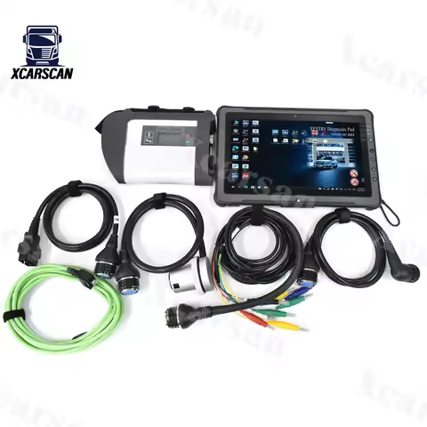 MB STAR C4 Xentry Das Wis Epc SD Connect Compact C4 Full Chip Car Truck Multiplexer For Benz Diagnos