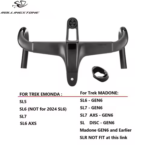 Rolling-Stone MANTA Road Bike Handle Bar - Trek EMONDA Madone Carbon Internal routing Aerodynamic Ha