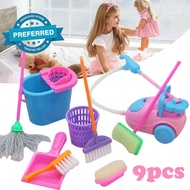 9ps House Furniture Cleaning Tool Toys H6a8