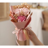 Carnation And Gypsophila Bouquet Artificial Flower