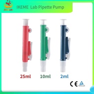 ⋛Manual Pipette 2/10/25ml Suitable For Plastic Graduated Glass Serological Pipette Laboratory P{po!