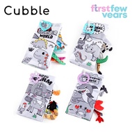 Cubble Baby Soft Cloth Book (4 Designs) Educational Sensory Toy for Infants 0-6 Months