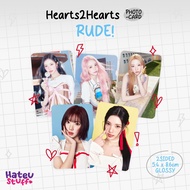 Hearts2Hearts Unofficial Photocard RUDE!