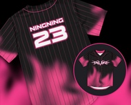 Savage Aespa Baseball Jersey-Member or Bias Specific K-Pop Shirt/Jersey for SYNK Parallel Line tour 