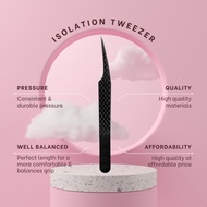 ISOLATION TWEEZER EYELASH | STRAIGHT TWEEZER SET | PROFESSIONAL SPLIT TWEEZER | PROFESSIONAL EYELASH