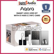 Aqara U100 Kit Smart Door Lock Includes Hub E1 and 2 NFC Cards l 100% ORIGINAL l 1 YEAR WARRANTY