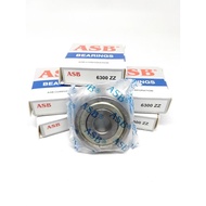 (WHOLESALE 5 PC) FRONT WHEEL BEARING 6300-ZZ ASB LAHAR LAKER BALL BEARING 6300ZZ