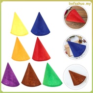 🎄🎅14pcs Cone Gnome Hats: Colorful Felt Gnome Hats Cone Party Caps For Birthday Halloween Cosplay Cos