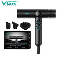 Máy Sấy Tóc Ion ÂM VGR-401 Hiển Thị Nhiệt Độ Tốc Độ Sấy Cao VGR V-401 Professional Hair Dryer - SS17