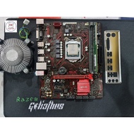 [Kingswee] I5 4590 I5 6500 I5 7500 I5 8500 I7 7700 R3 3200G Processor Motherboard Combo A320M H81M B