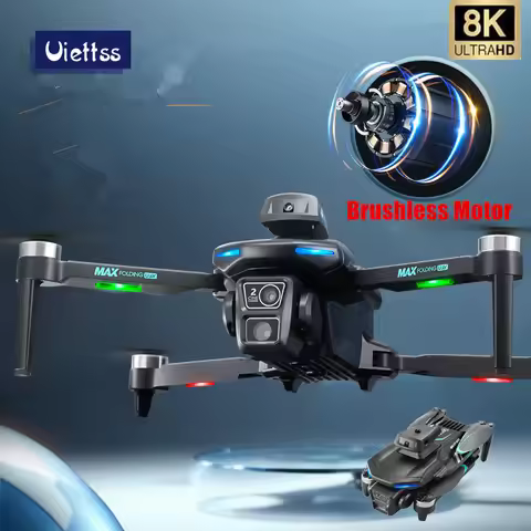 Professional XT606 Drone 8K HD Dual Camera Smart Obstacle Avoidance FPV Photography Brushless Motor 