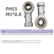 PHS5/6/8/10 Rod End Bearing / Joint Bearing / Fish Eye Bearing